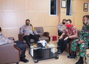 Wabup Beni Hernedi Sambut Kunker Kapolda Sumsel di Mapolres Muba