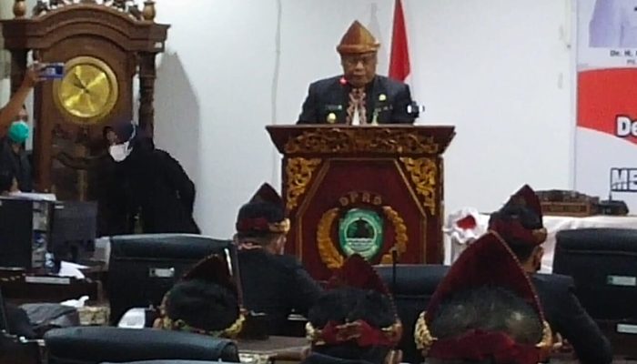 DPRD Gelar Rapat Paripurna Peringati HUT Kabupaten PALI Ke-8