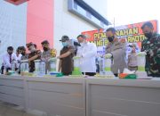 Musnahkan BB Narkoba, Bupati Muba: Paling Penting Bentengi Warga Muba