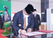 Bupati Muba Lantik 3 JPT dan 14 Pejabat Administrator