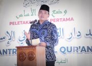 Beni Dukung Pembangunan Ponpes Darul Qur’an Al-Madani Babat Toman