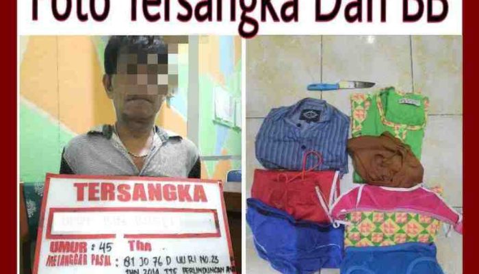 Setubuhi Anak Kandung DW Diamankan Polisi
