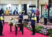 Pj. Sekda Provinsi Sumsel Hadiri Pelantikan PDBI Masa Bakti 2021-2025