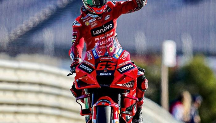 Hasil Kualifikasi MotoGP Algarve: Bagnaia Rebut Pole Position