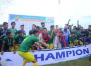 Sepakbola Muba Raih Juara Pada Porprov XIII Tahun 2021