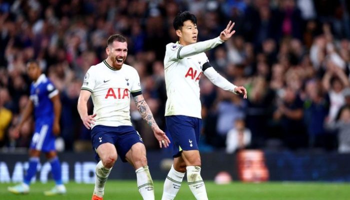Hasil Tottenham Hotspur vs Leicester City: Spur Menang 6-2