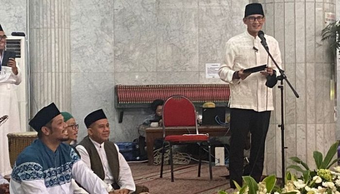Peringati Maulid Nabi, Sandiaga Uno Tekankan Pentingnya Tiru Sifat Rasulullah