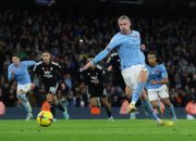 Liga Inggris: Erling Haaland Menangkan Manchester City 2-1 Lawan Fulham
