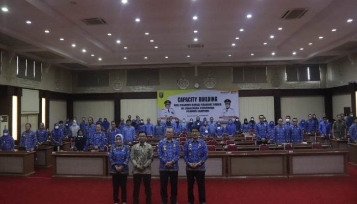Pemprov Lampung Gelar Kegiatan Peningkatan Capacity Building Bagi Pengampu Inovasi Perangkat Daerah