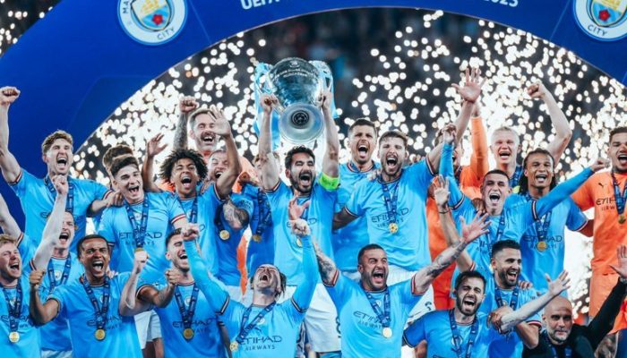 Manchester City Sukses Raih Gelar Juara Liga Champions 2022-2023