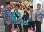 BAZNAS Musi Banyuasin Jemput Bola Beri Bantuan bagi Penyandang Disabilitas