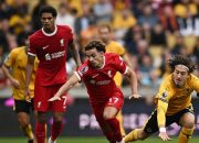 Hasil Pertandingan Liverpool vs Wolverhampton Wanderers, Skor 3-1
