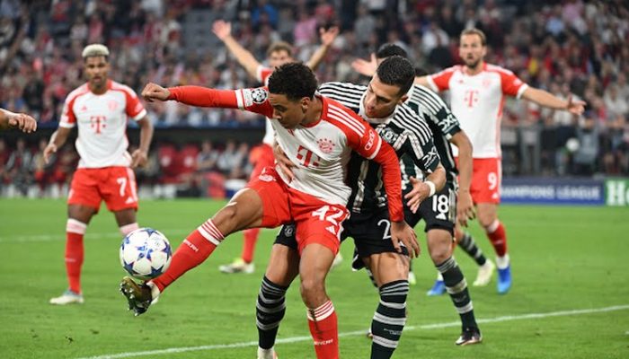 Hasil Liga Champions: Bayern Munchen Hentikan Perlawanan Man United 4-3