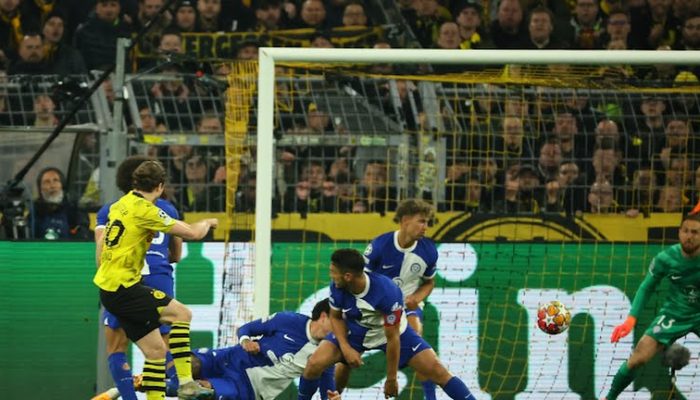 Hasil Liga Champions Borussia Dortmund vs Atletico Madrid, Skor 4-2 (agg 5-4)