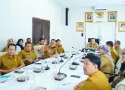 Pemkab Muba Gelar Rapat Penyusunan Laporan Evaluasi Pj Bupati Muba Triwulan I