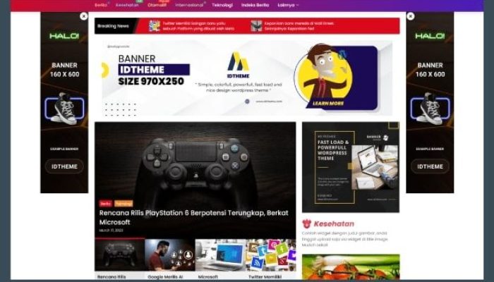 Tema Website Wpmedia Tema Keren dan Penuh Warna Performa Optimal dan Cepat
