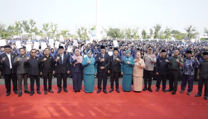 2.838 PPPK dan 151 CPNS Pemkab Muba Hari ini Dilantik Bupati Muba HM Toha